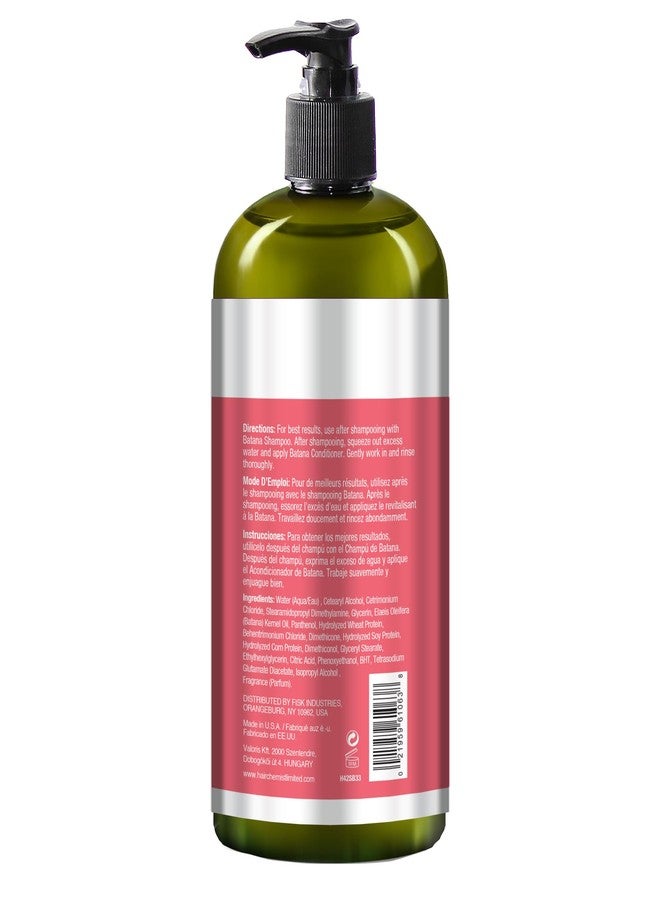 هير كيمست بلسم هير كيميست لتقوية الشعر ونموه بزيت الباتانا، 33.8 أونصة - بلسم مقوي ومرطب بزيت الباتانا لنمو الشعر - Image 2